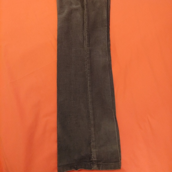 Gray Corduroy Slim Fit Jeans - Picture 3 of 7